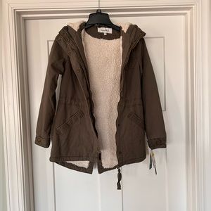 Brand new olive green jacket